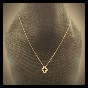 Touchstone Crystal cross necklace